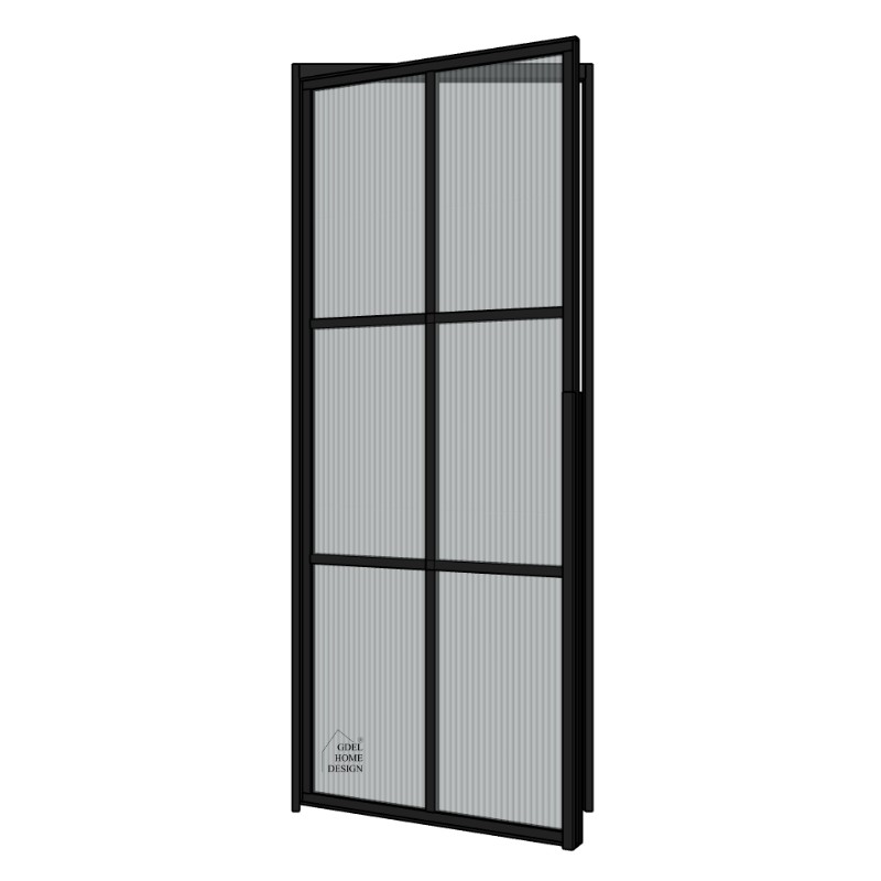 Drzwi loftowe Metro z antabą uchylne FLUTES GDEL