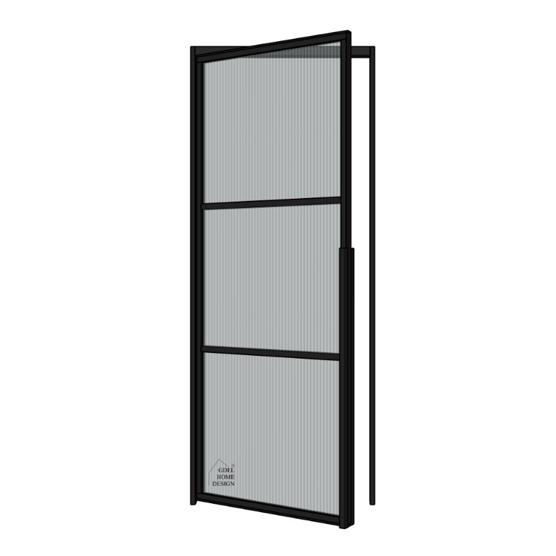 Drzwi loftowe Industrial Serenity Flutes z antabą uchylne GDEL Drzwi loftowe Industrial Serenity Flutes z antabą uchylne GDEL