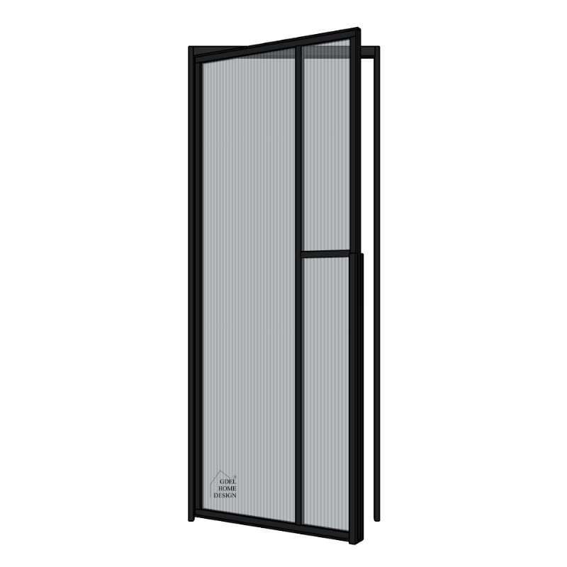 Drzwi loftowe urban majesty z antabą flutes uchylne GDEL