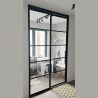 drzwi loft czarny mat