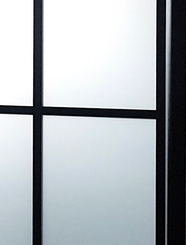 Szkło bezpieczne (laminowane) folia mleczna drzwi loftowe GDEL.