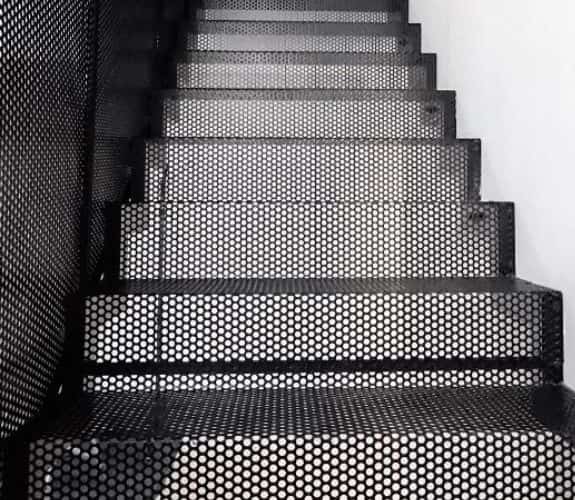 schody metalowe dywanowe GDEL