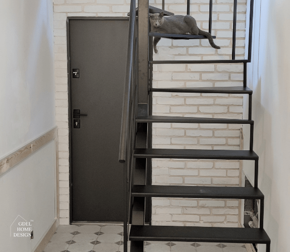 schody metalowe samonośne GDEL